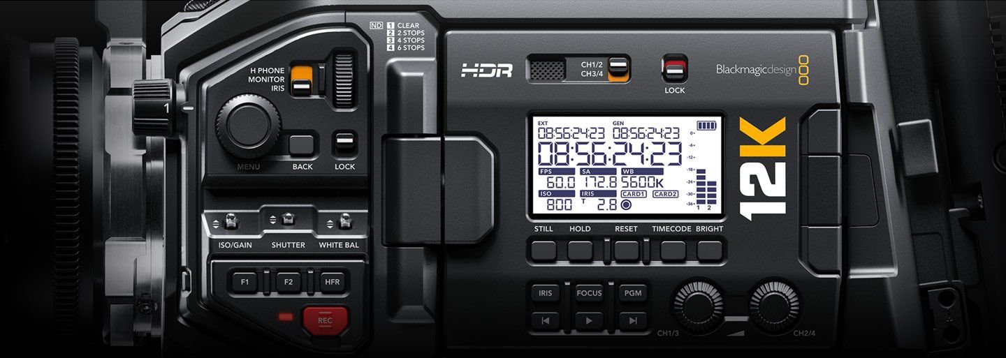 Blackmagic Design URSA Mini Pro 12K Blackmagic Design URSA Mini Pro 12K