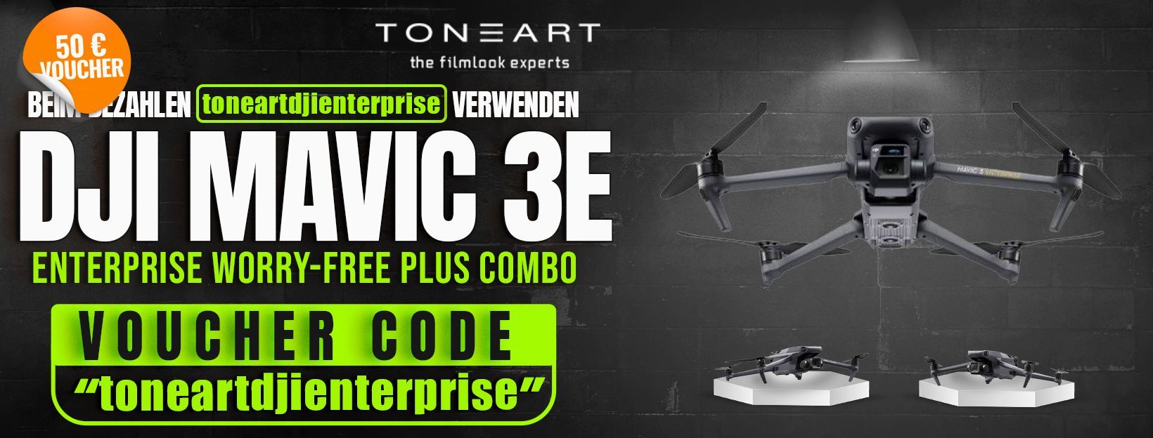 DJI Mavic 3E Enterprise Worry-Free Plus Combo