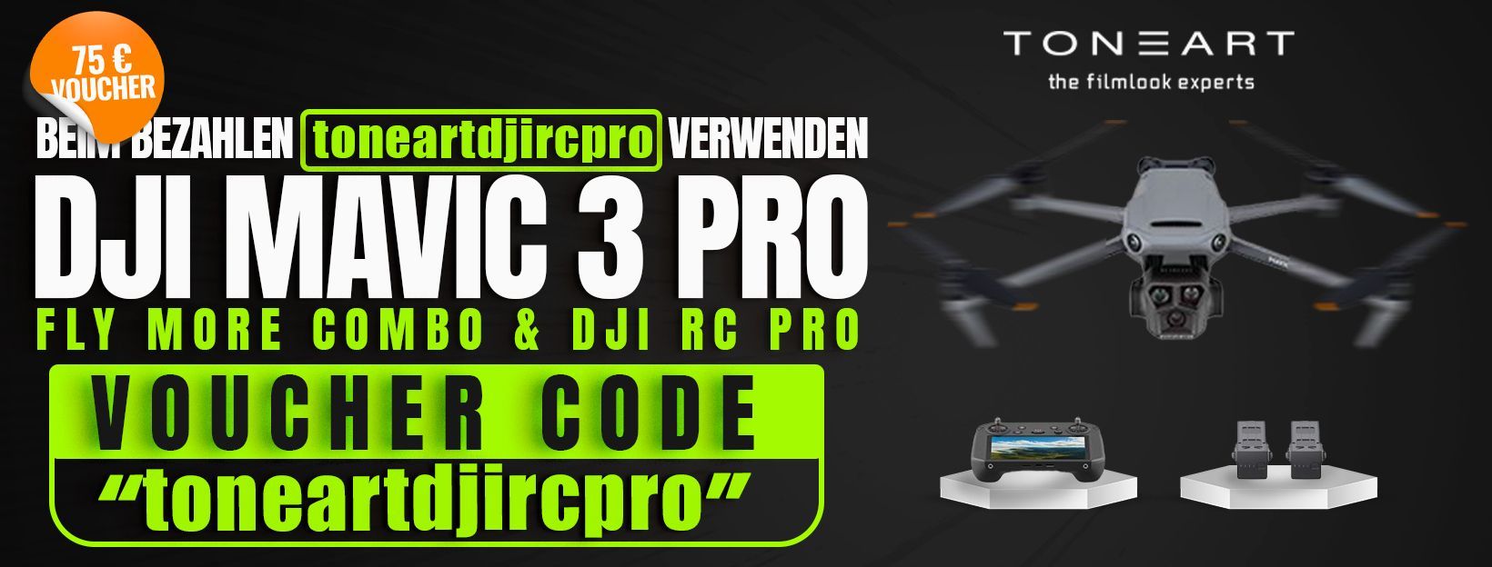 DJI Mavic 3 Pro Fly More Combo & DJI RC Pro