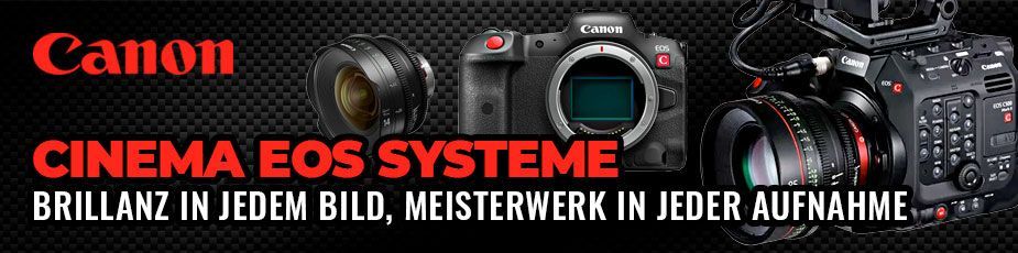 CANON Cinema EOS Systeme im TONEART-Shop