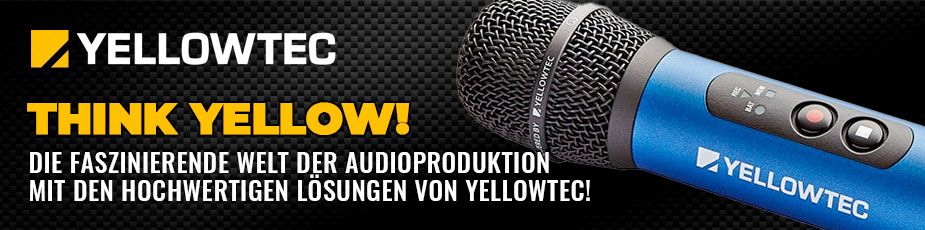 Yellowtec - Think Yellow - Die faszinierende Welt der Audioproduktion