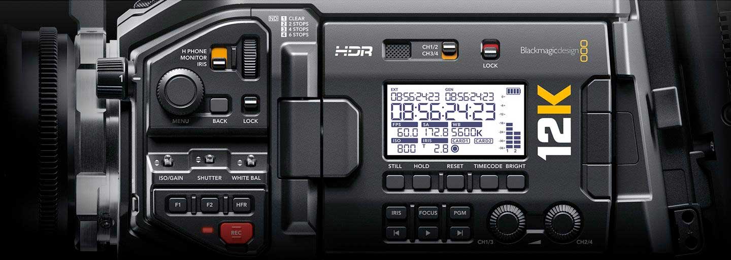 Blackmagic URSA Mini Pro 12K - Jetzt kaufen im TONEART-Shop